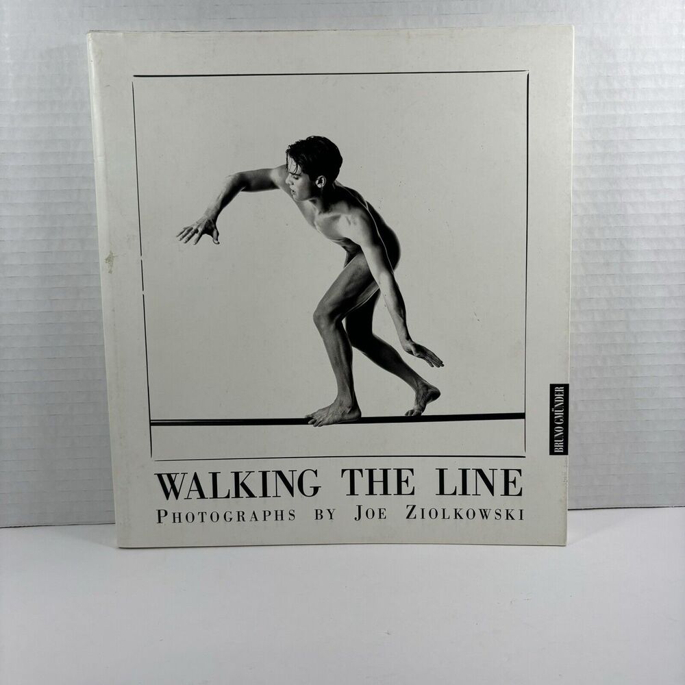 Walking the Line Photographs By Joe Ziolkowski Softcover Book 1992 Gay Interest